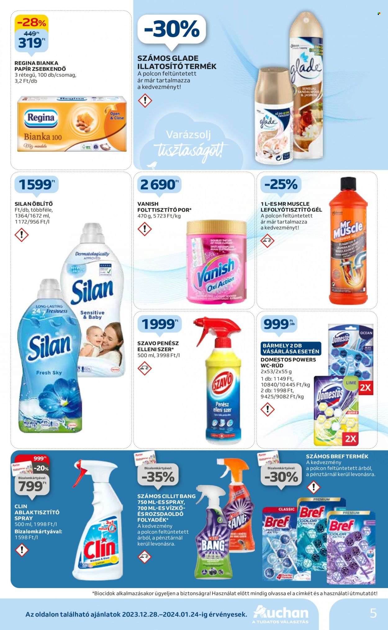 Auchan akciós újságok - 2023.12.28 - 2024.01.03. Oldal 5