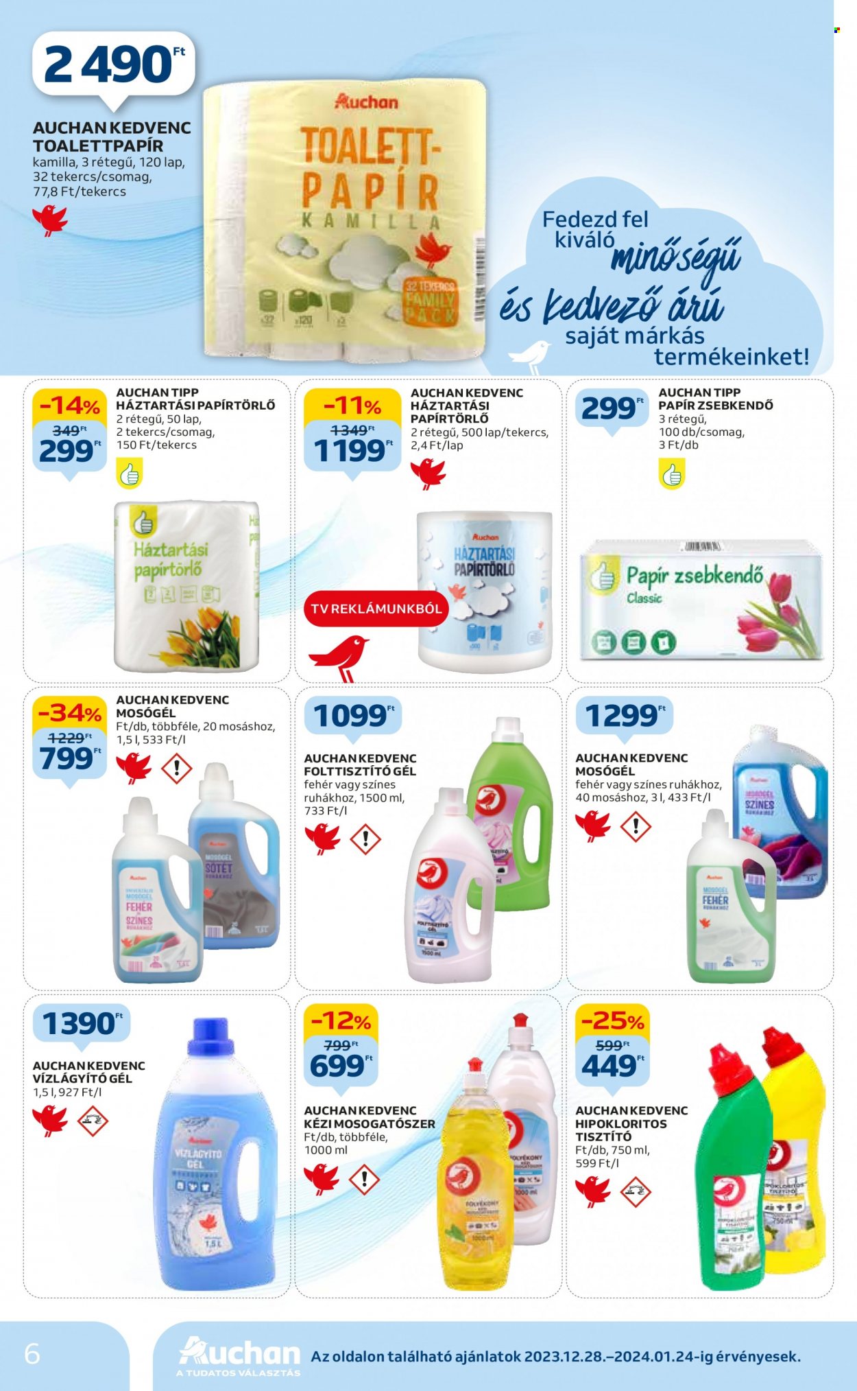 Auchan akciós újságok - 2023.12.28 - 2024.01.03. Oldal 6