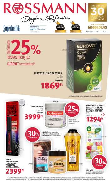 Újság Rossmann - 2024.01.01 - 2024.01.12.