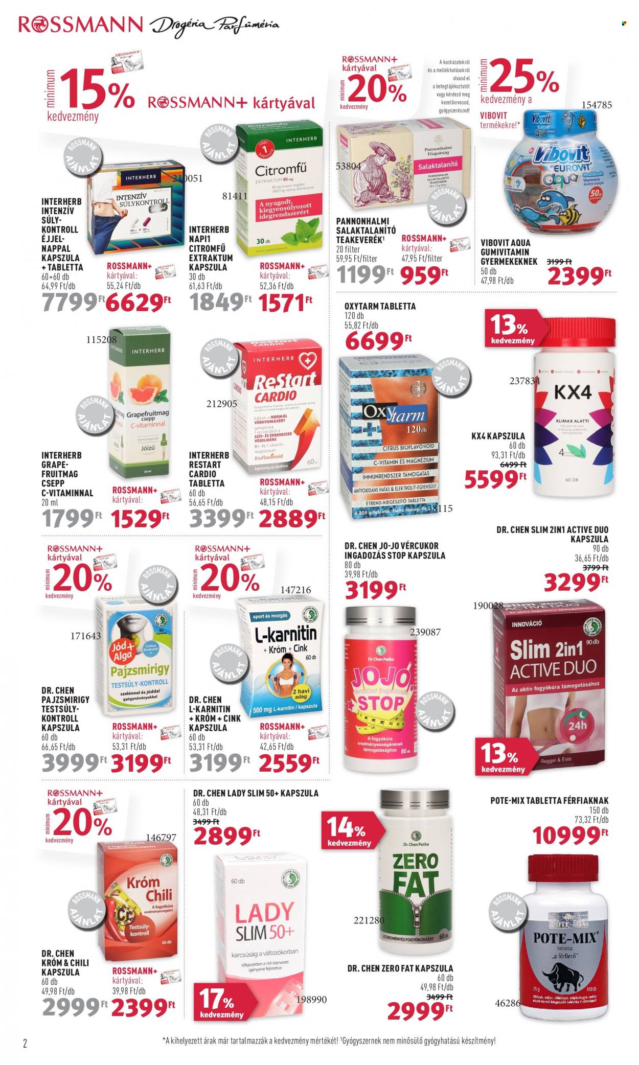 Rossmann akciós újságok - 2024.01.01 - 2024.01.12. Oldal 2