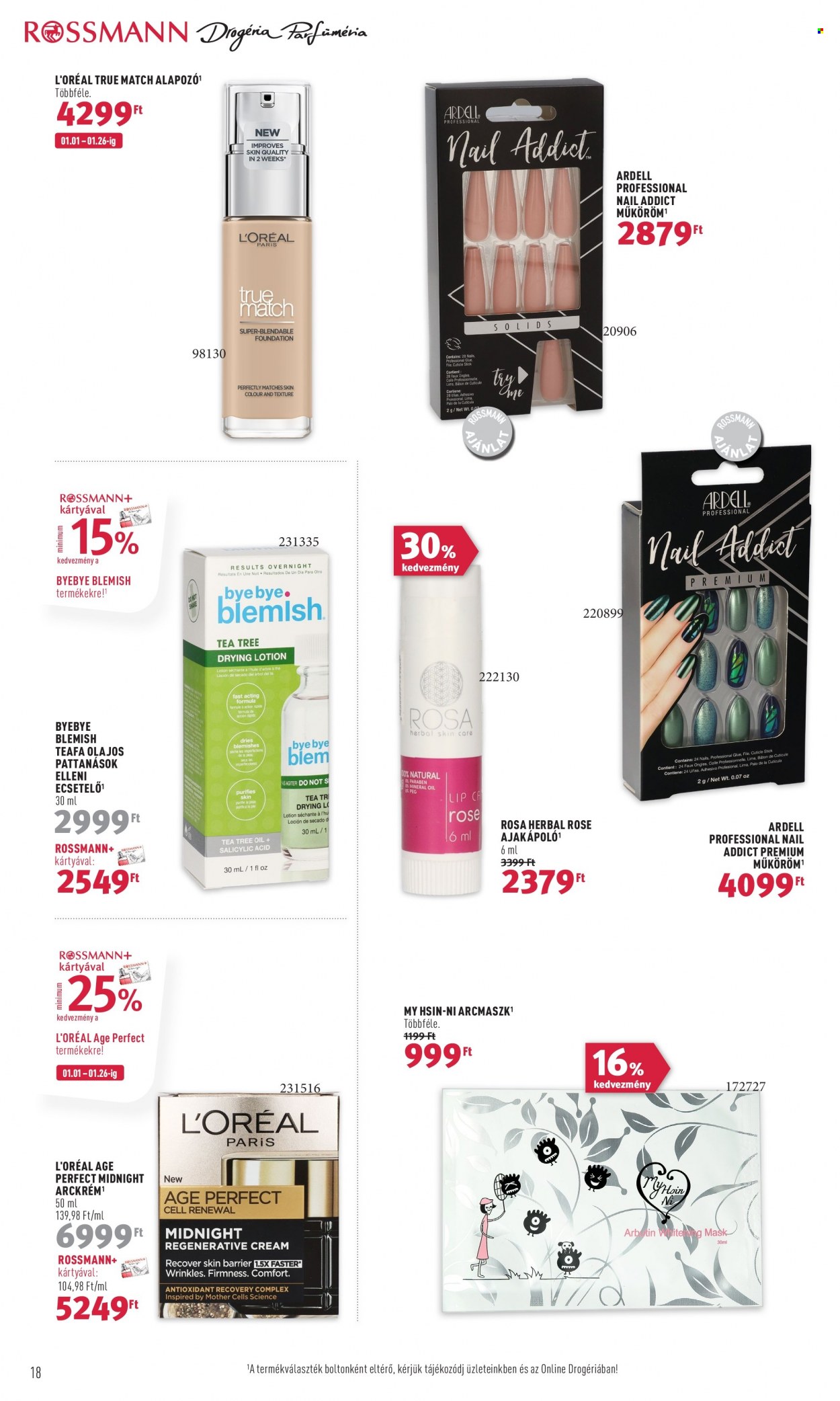 Rossmann akciós újságok - 2024.01.01 - 2024.01.12. Oldal 20