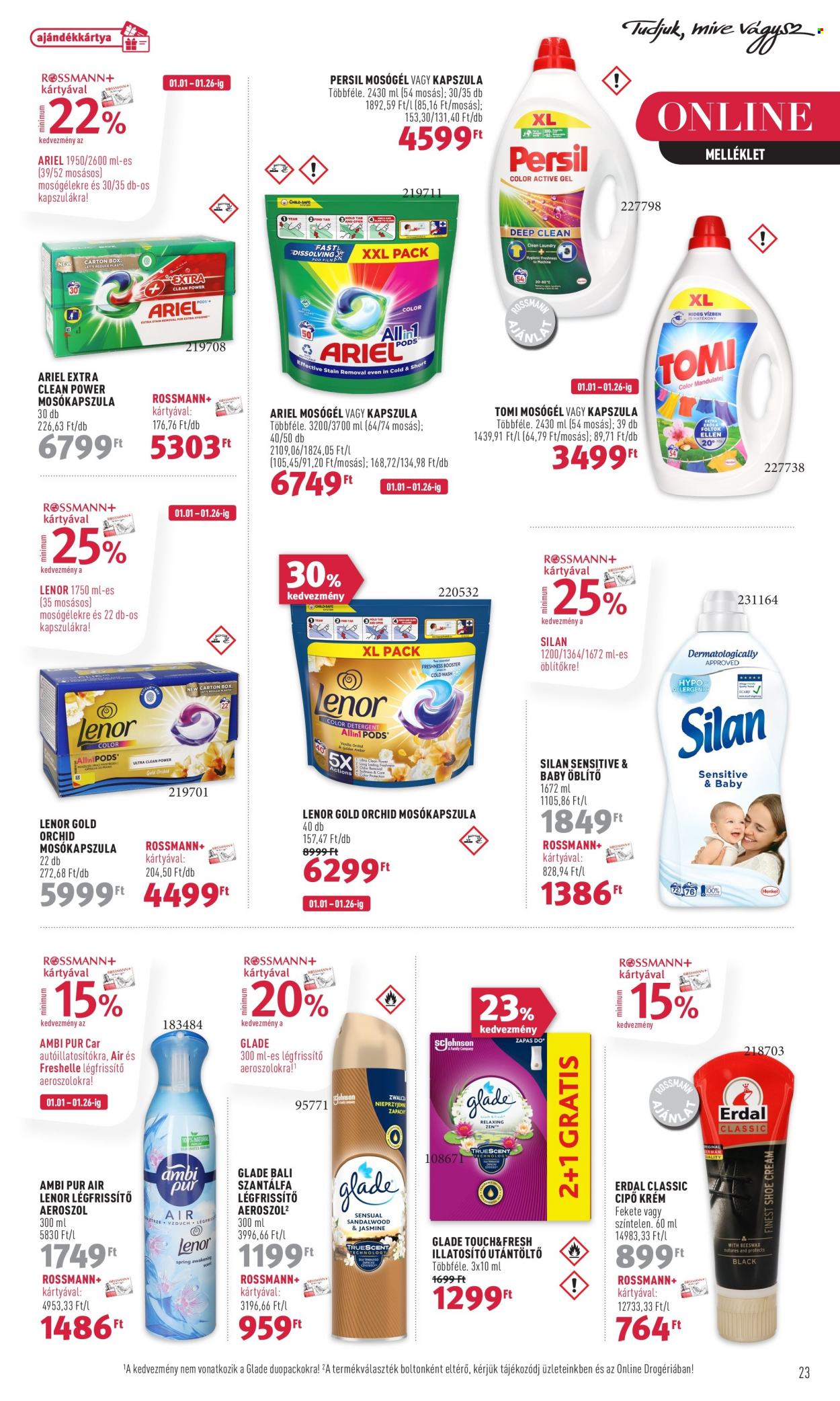 Rossmann akciós újságok - 2024.01.01 - 2024.01.12. Oldal 25