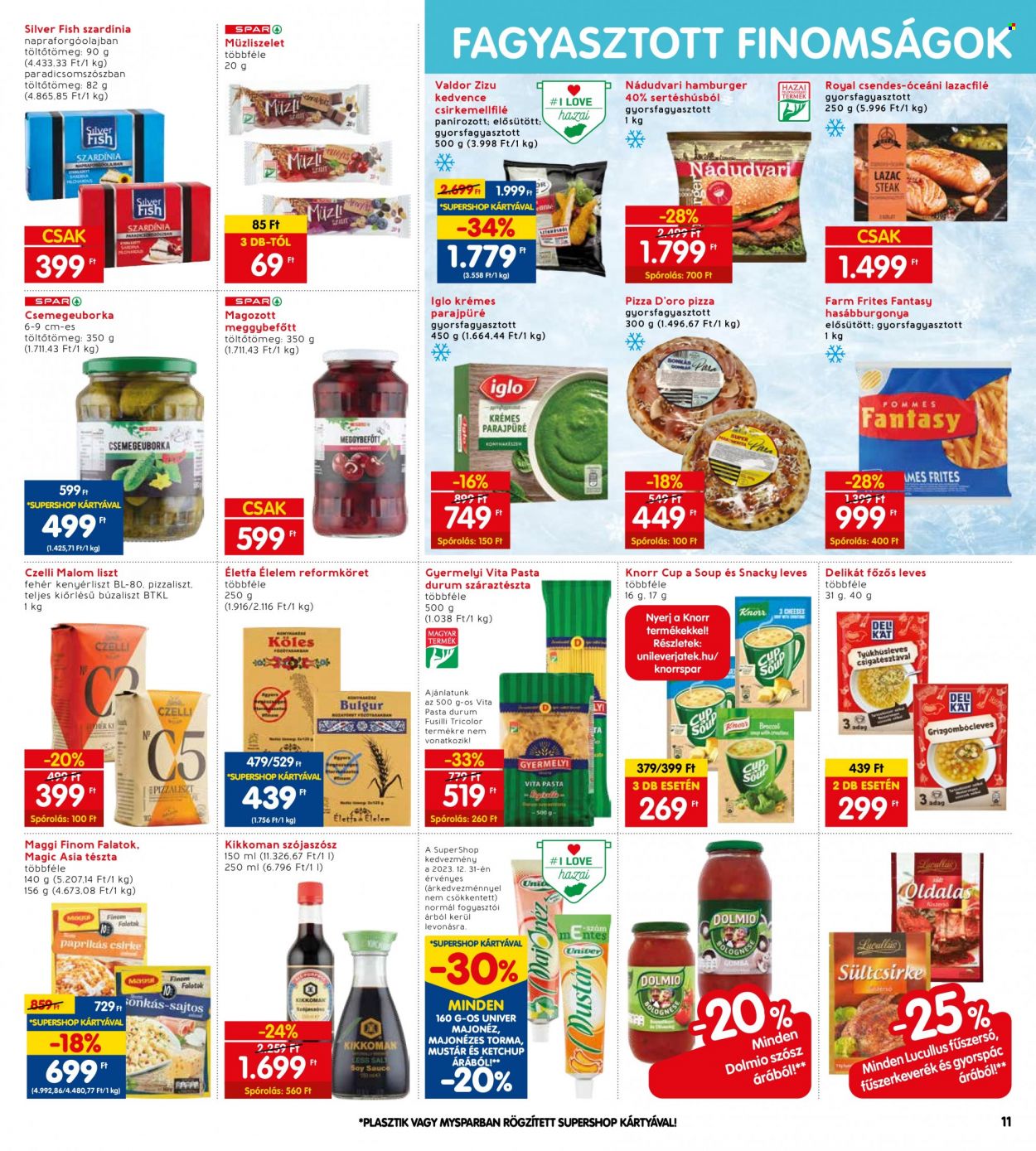 INTERSPAR akciós újságok - 2024.01.02 - 2024.01.10. Oldal 11