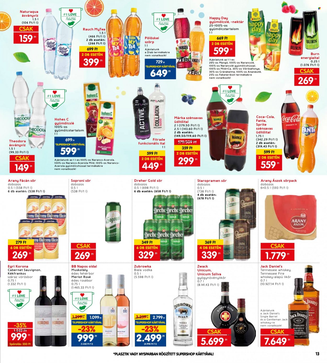 INTERSPAR akciós újságok - 2024.01.02 - 2024.01.10. Oldal 13