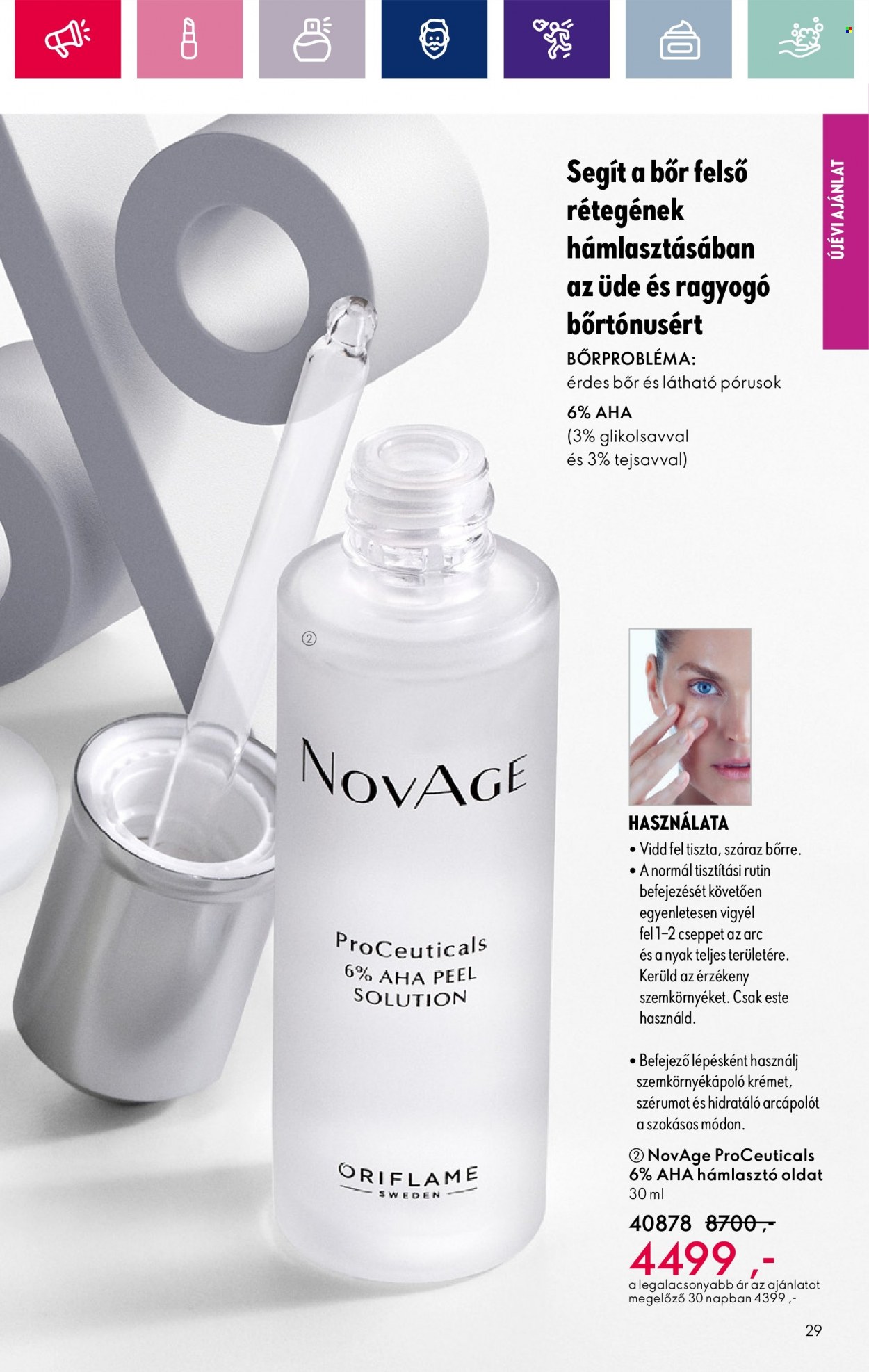 Oriflame akciós újságok - 2023.12.28 - 2024.01.22. Oldal 29