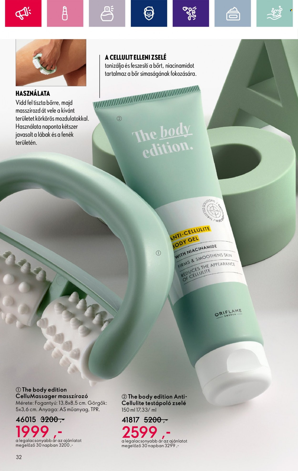 Oriflame akciós újságok - 2023.12.28 - 2024.01.22. Oldal 32