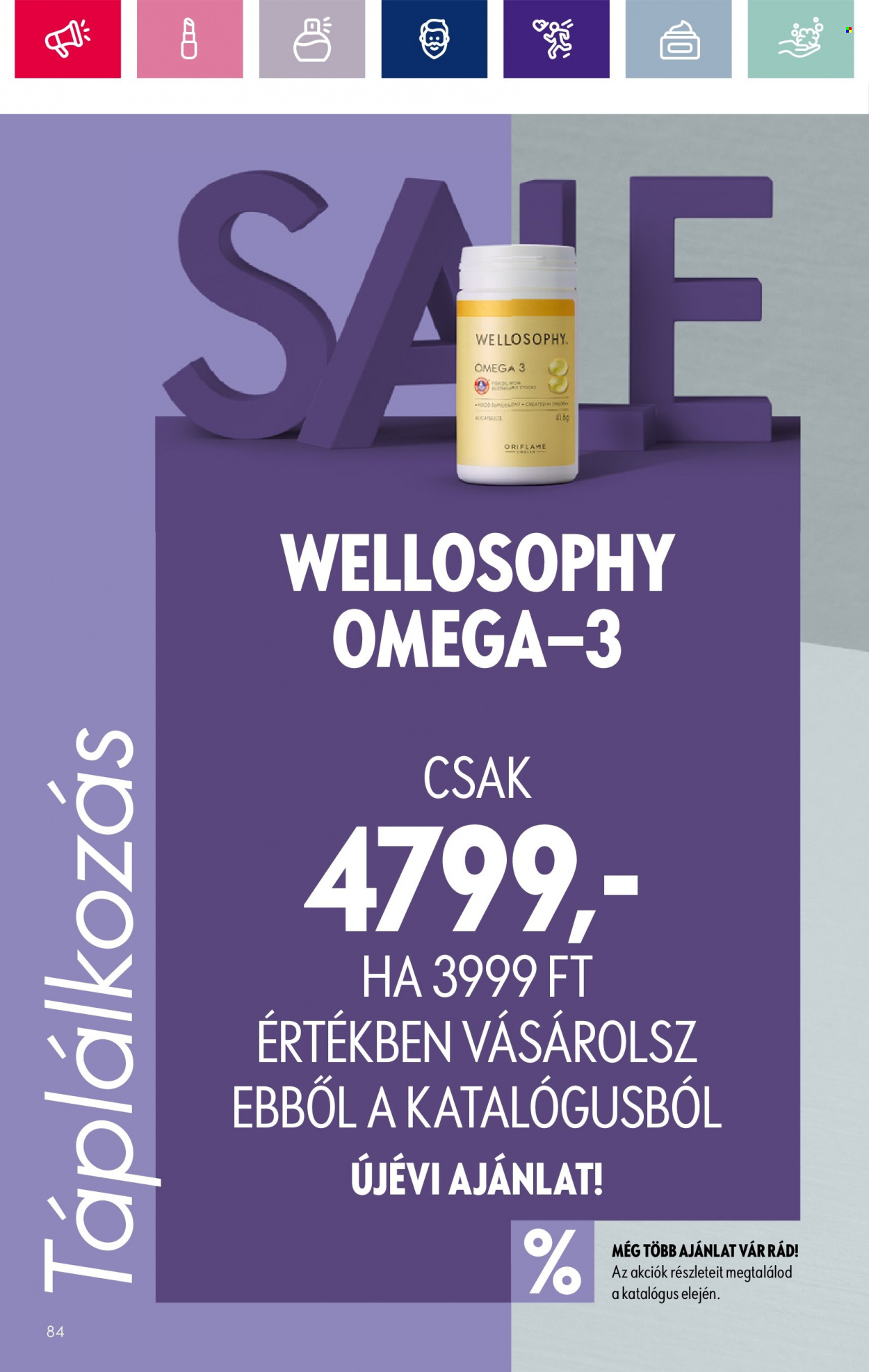 Oriflame akciós újságok - 2023.12.28 - 2024.01.22. Oldal 84