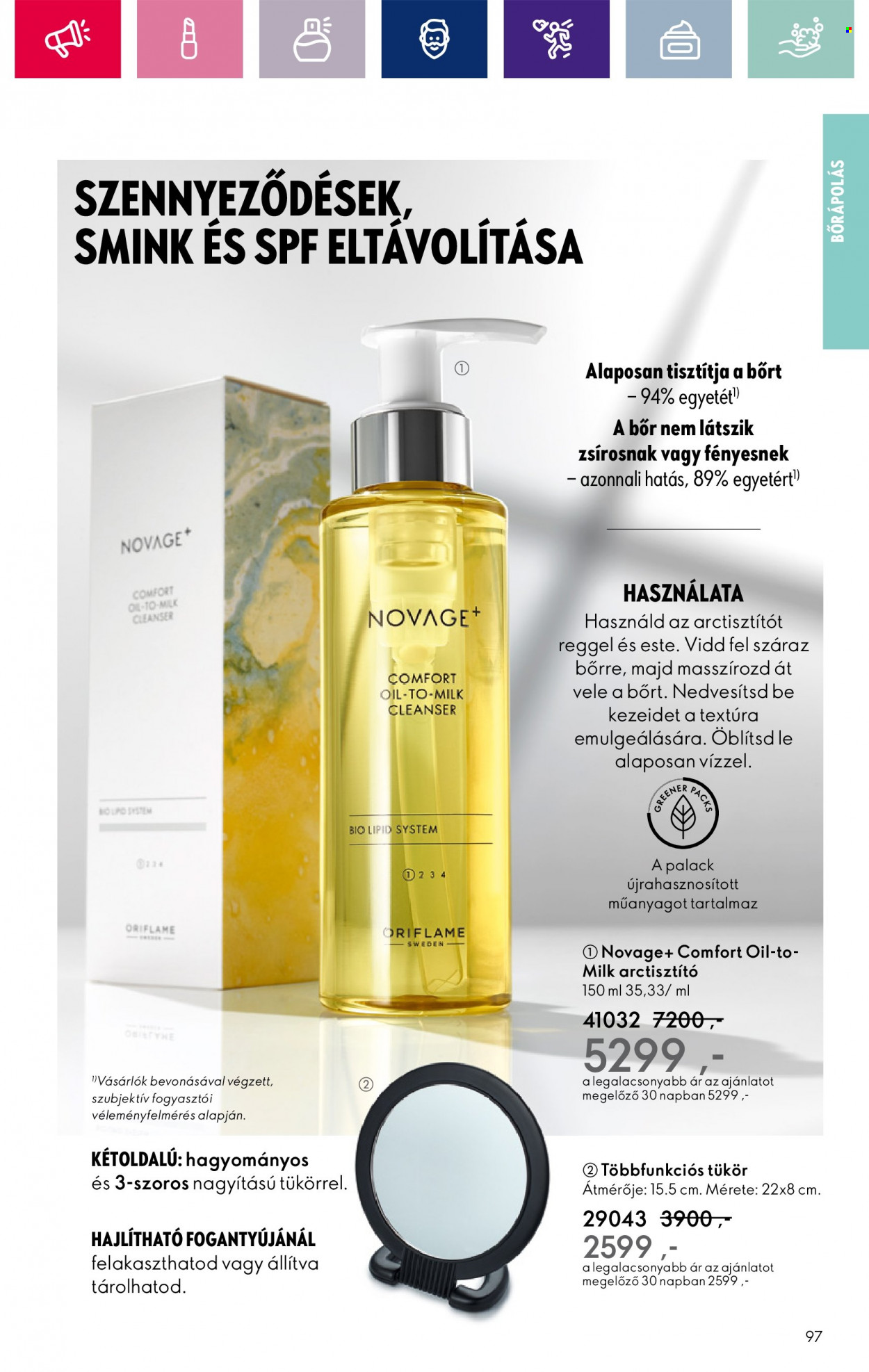 Oriflame akciós újságok - 2023.12.28 - 2024.01.22. Oldal 97