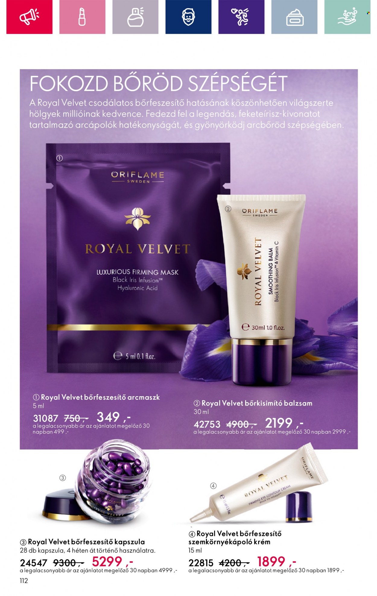 Oriflame akciós újságok - 2023.12.28 - 2024.01.22. Oldal 112