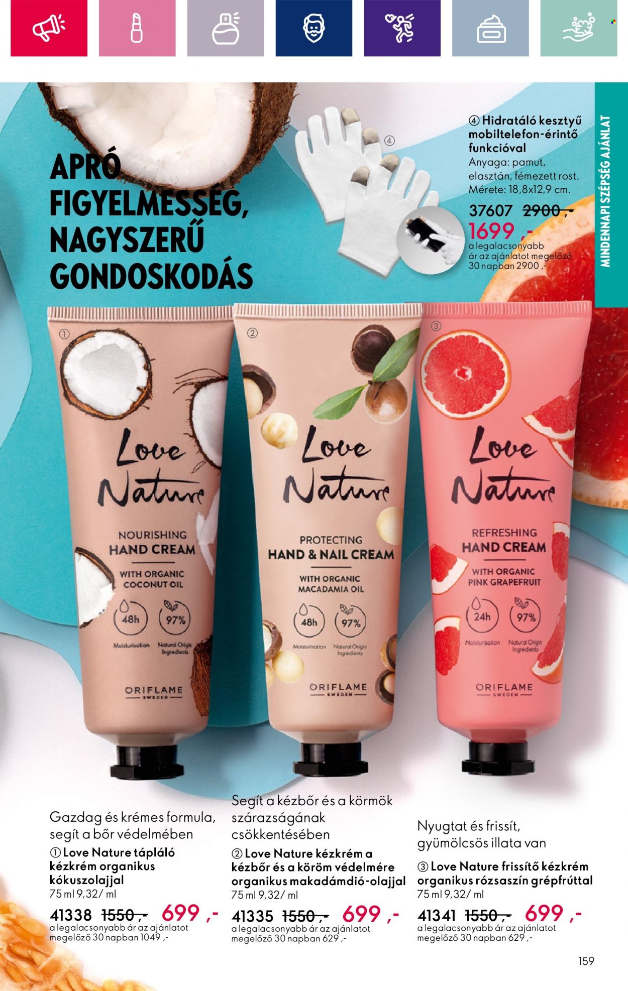 Oriflame akciós újságok - 2023.12.28 - 2024.01.22. Oldal 159