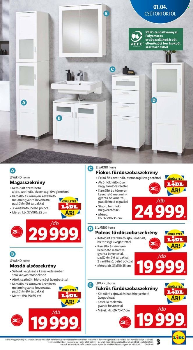 Lidl akciós újságok. Oldal 3