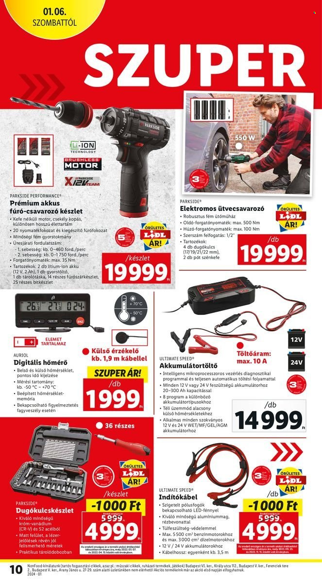 Lidl akciós újságok. Oldal 10