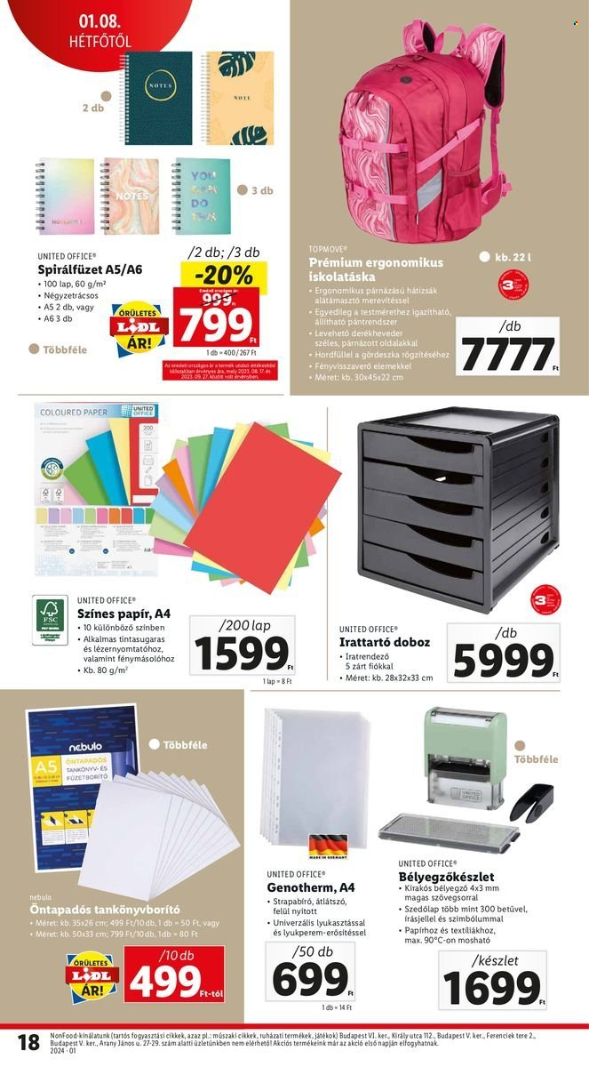 Lidl akciós újságok. Oldal 18
