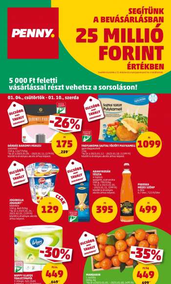 Újság Penny Market - 2024.01.04 - 2024.01.10.