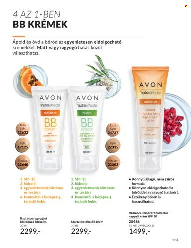 Avon akciós újságok - 2024.01.01 - 2024.01.31. Oldal 123