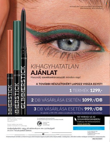 Avon akciós újságok - 2024.01.01 - 2024.01.31. Oldal 206