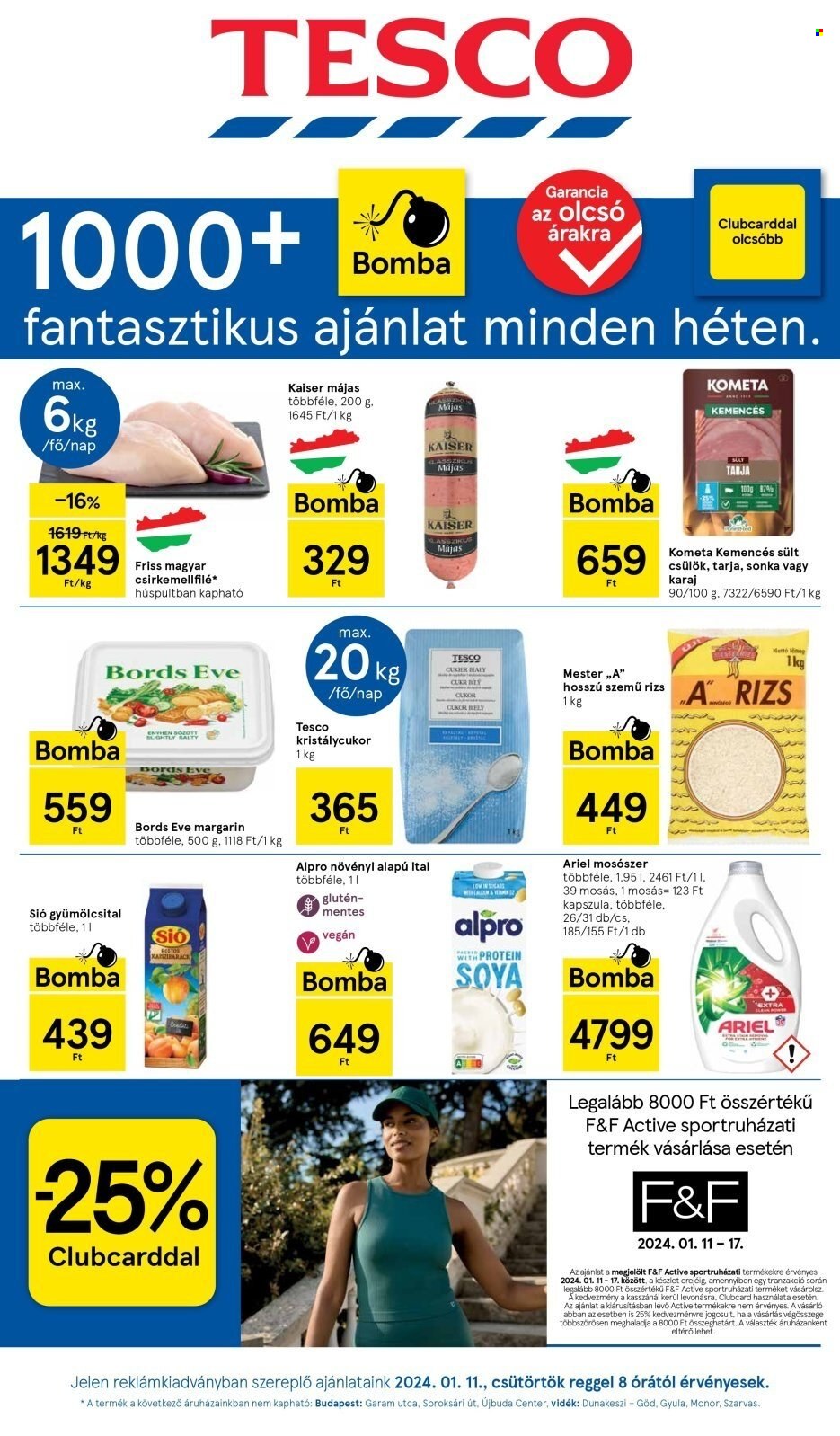 TESCO akciós újságok - 2024.01.11 - 2024.01.17. Oldal 1