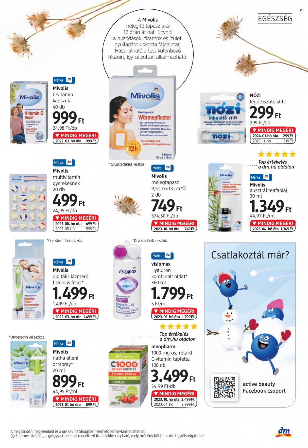 dm drogerie markt akciós újságok. Oldal 7