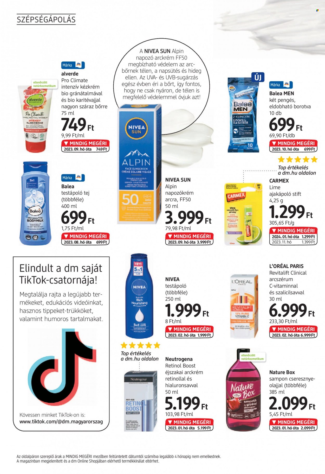 dm drogerie markt akciós újságok. Oldal 14