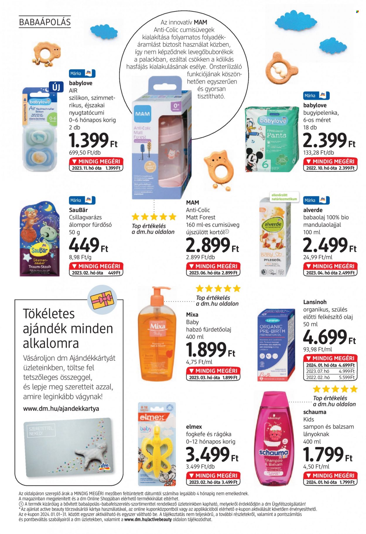 dm drogerie markt akciós újságok. Oldal 18