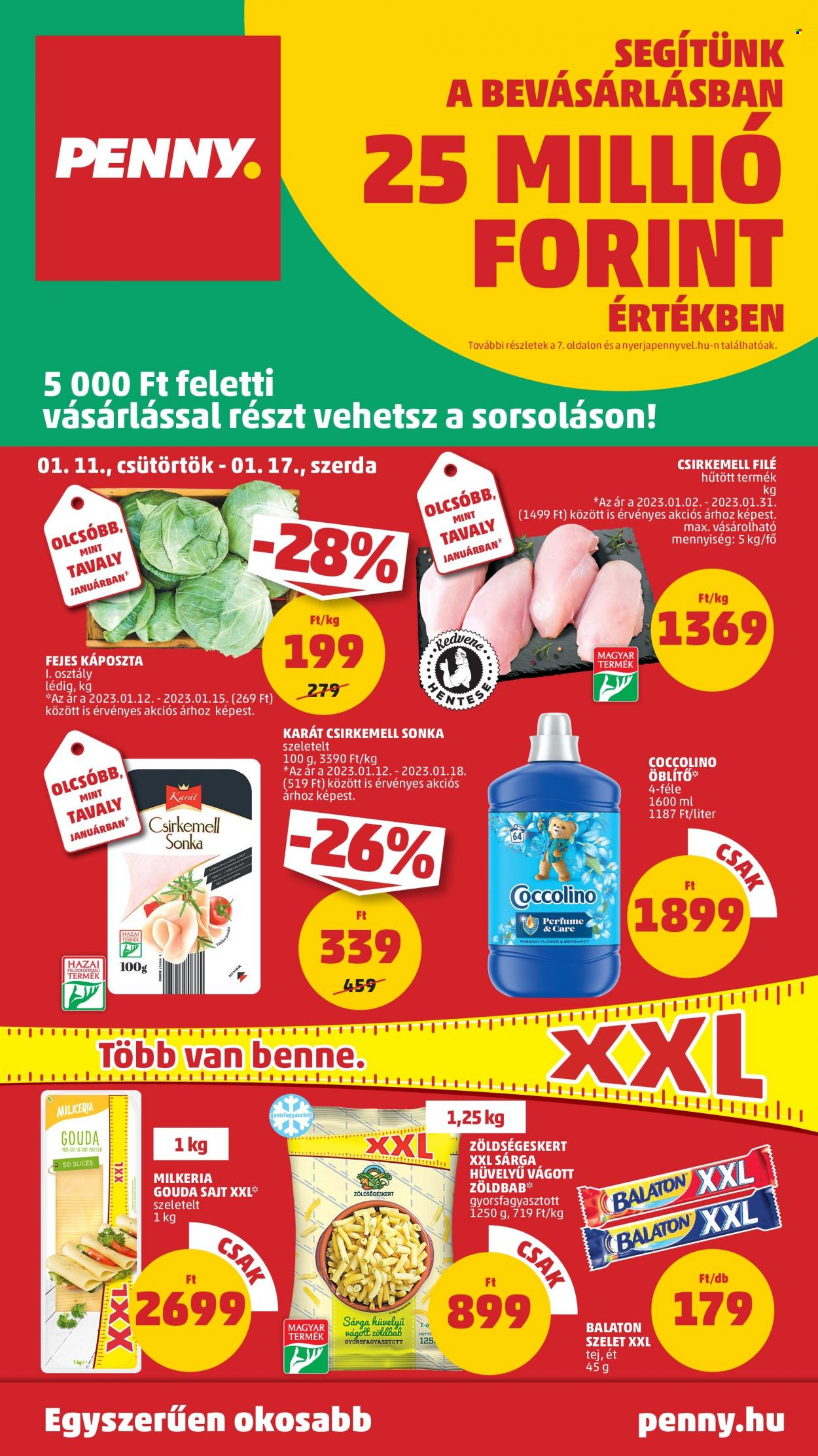 Penny Market akciós újságok - 2024.01.11 - 2024.01.17. Oldal 1