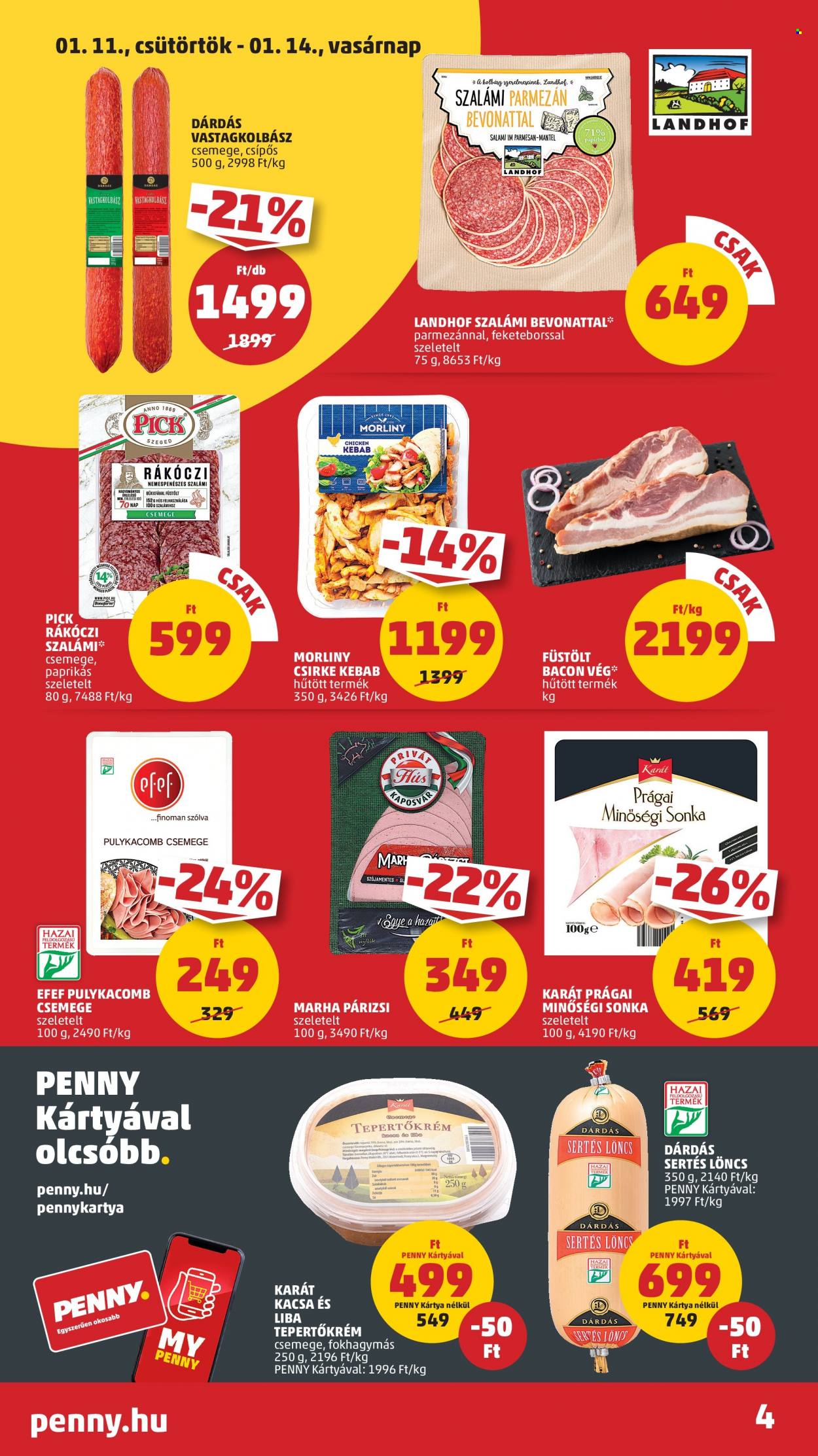 Penny Market akciós újságok - 2024.01.11 - 2024.01.17. Oldal 4