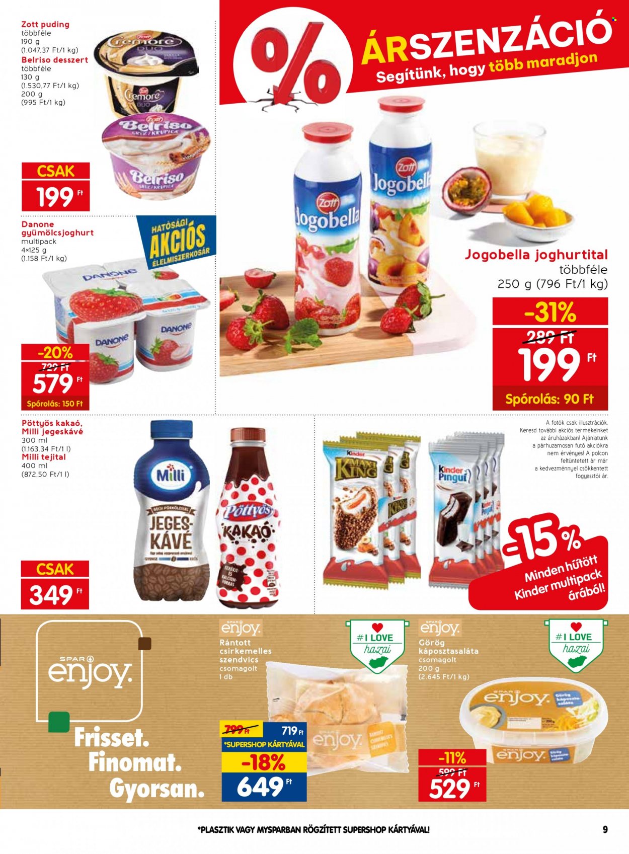 SPAR akciós újságok - 2024.01.11 - 2024.01.17. Oldal 9