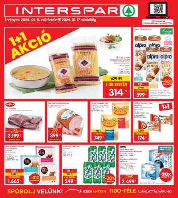 Újság INTERSPAR - 2024.01.11 - 2024.01.17.