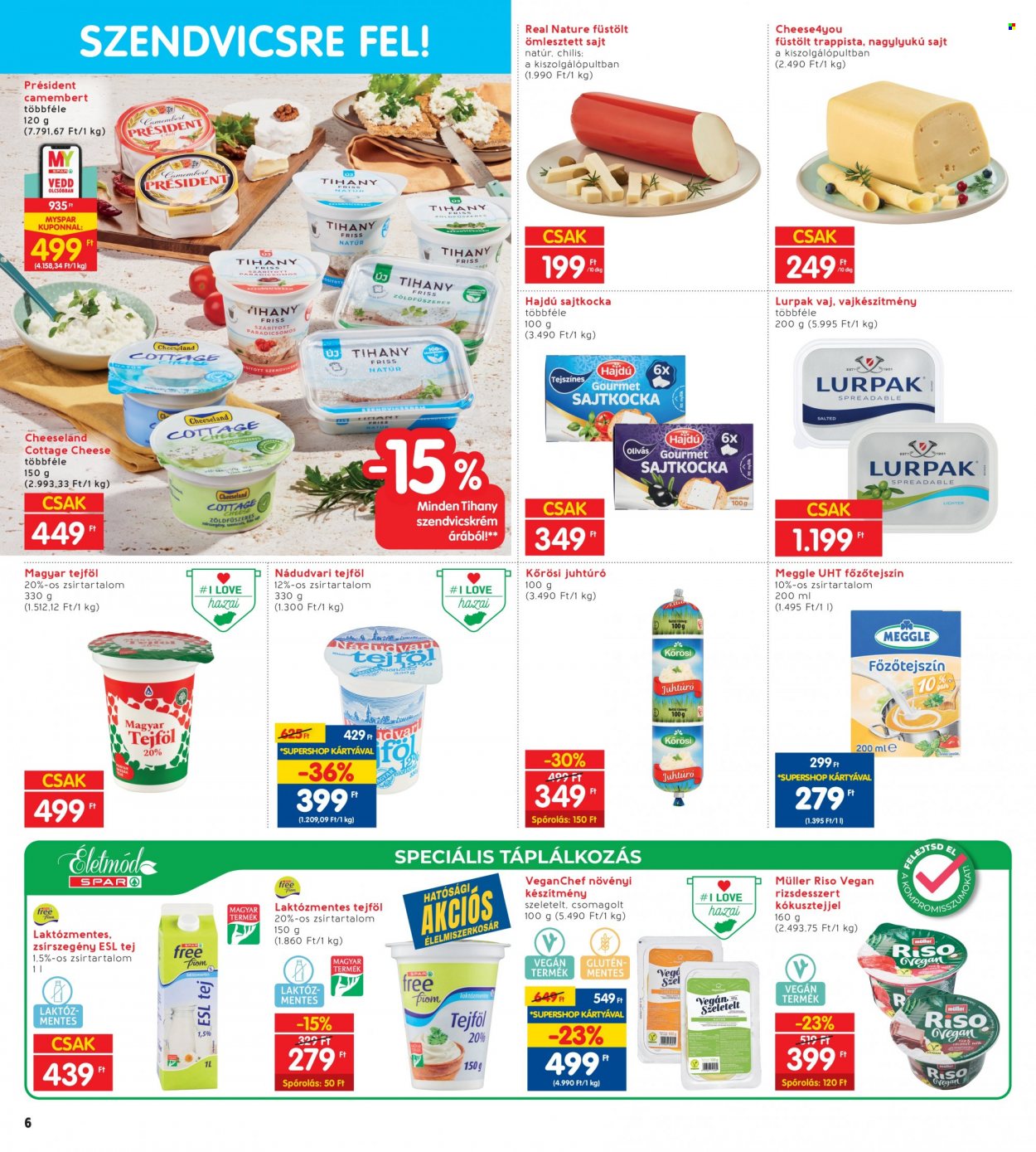INTERSPAR akciós újságok - 2024.01.11 - 2024.01.17. Oldal 6