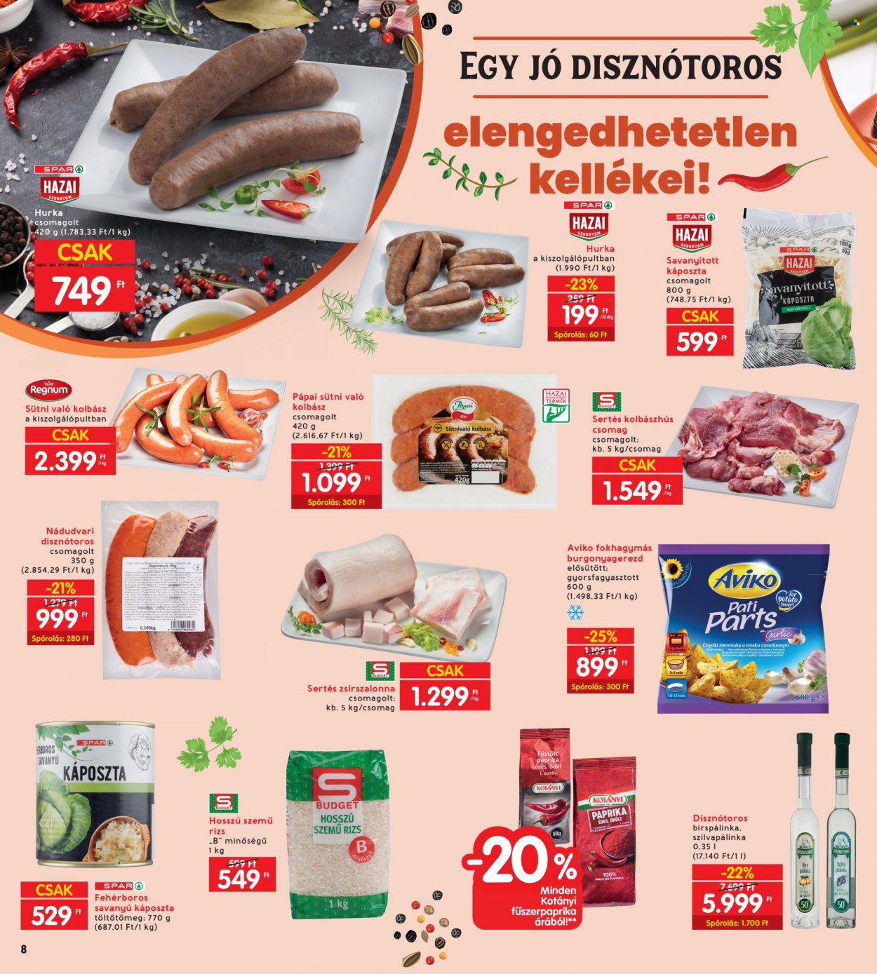 INTERSPAR akciós újságok - 2024.01.11 - 2024.01.17. Oldal 8