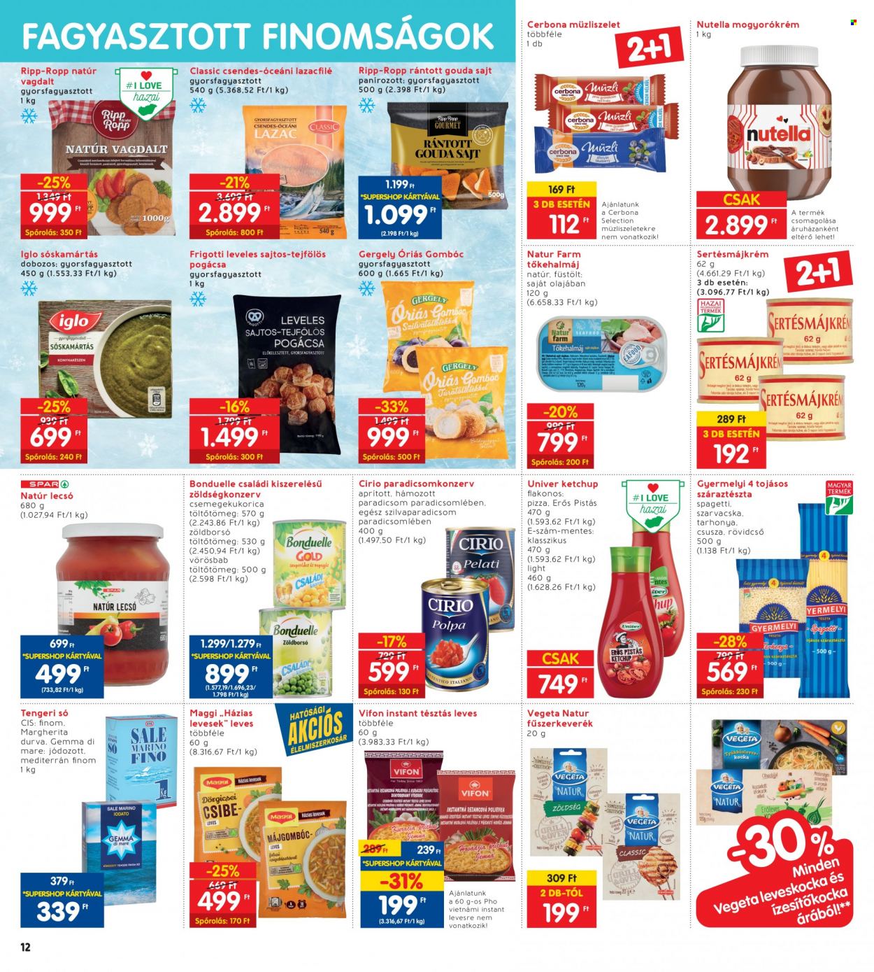 INTERSPAR akciós újságok - 2024.01.11 - 2024.01.17. Oldal 12