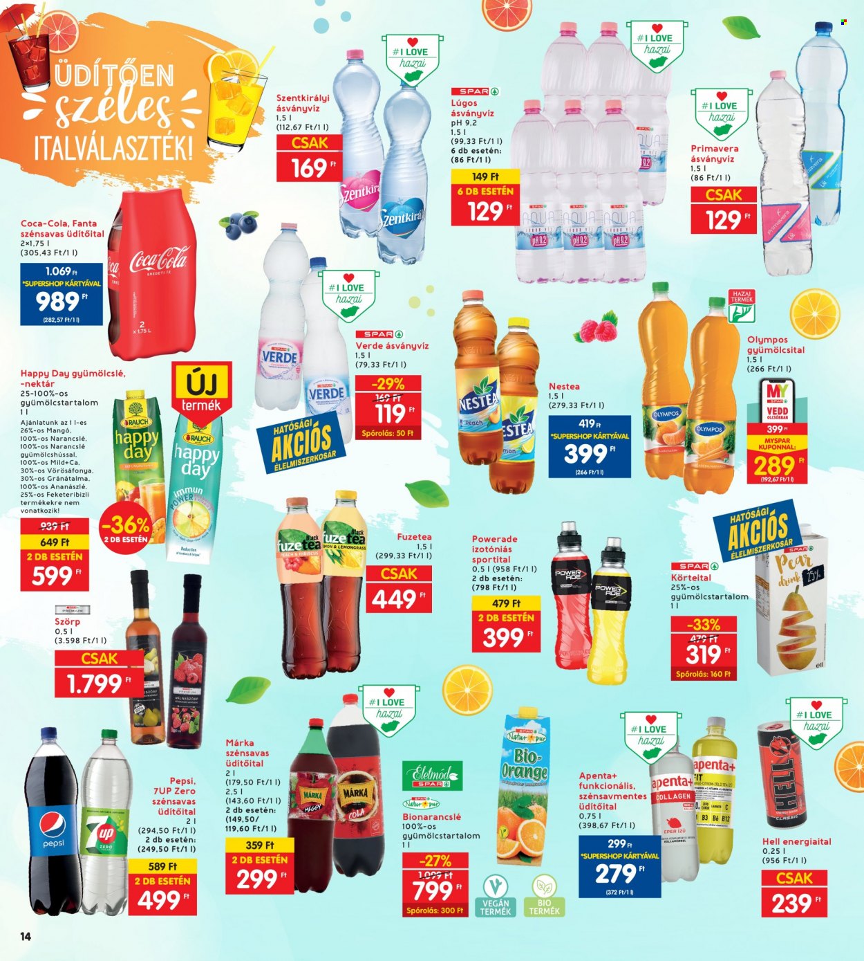 INTERSPAR akciós újságok - 2024.01.11 - 2024.01.17. Oldal 14