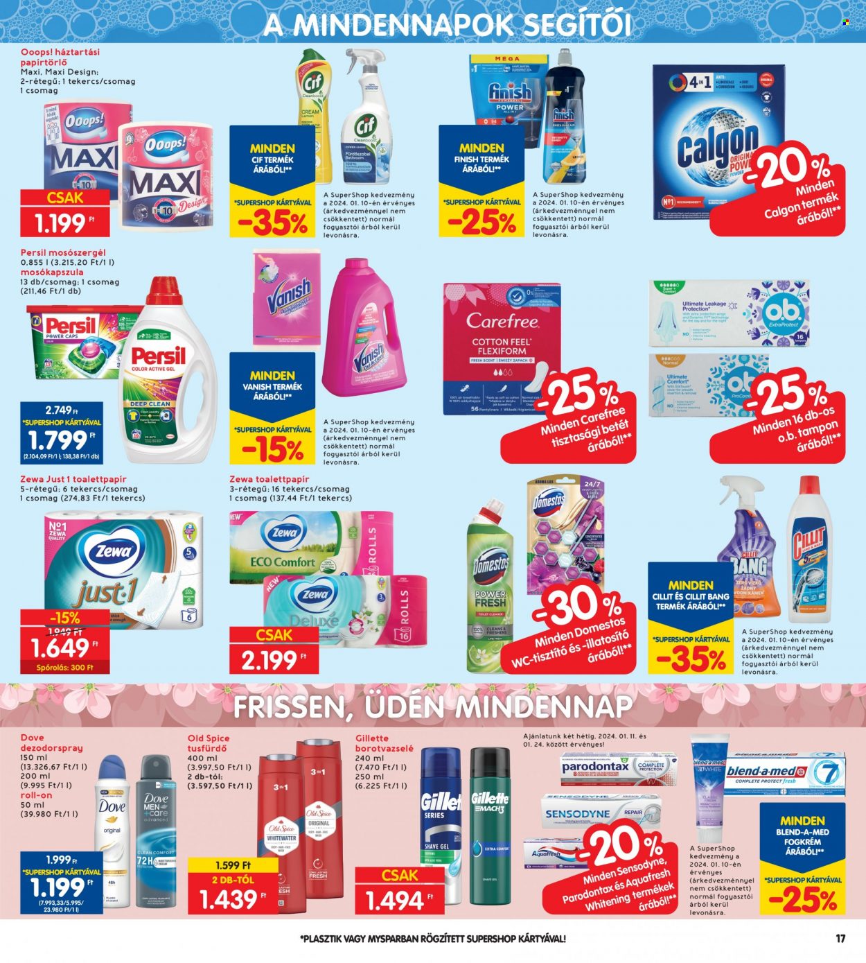 INTERSPAR akciós újságok - 2024.01.11 - 2024.01.17. Oldal 17