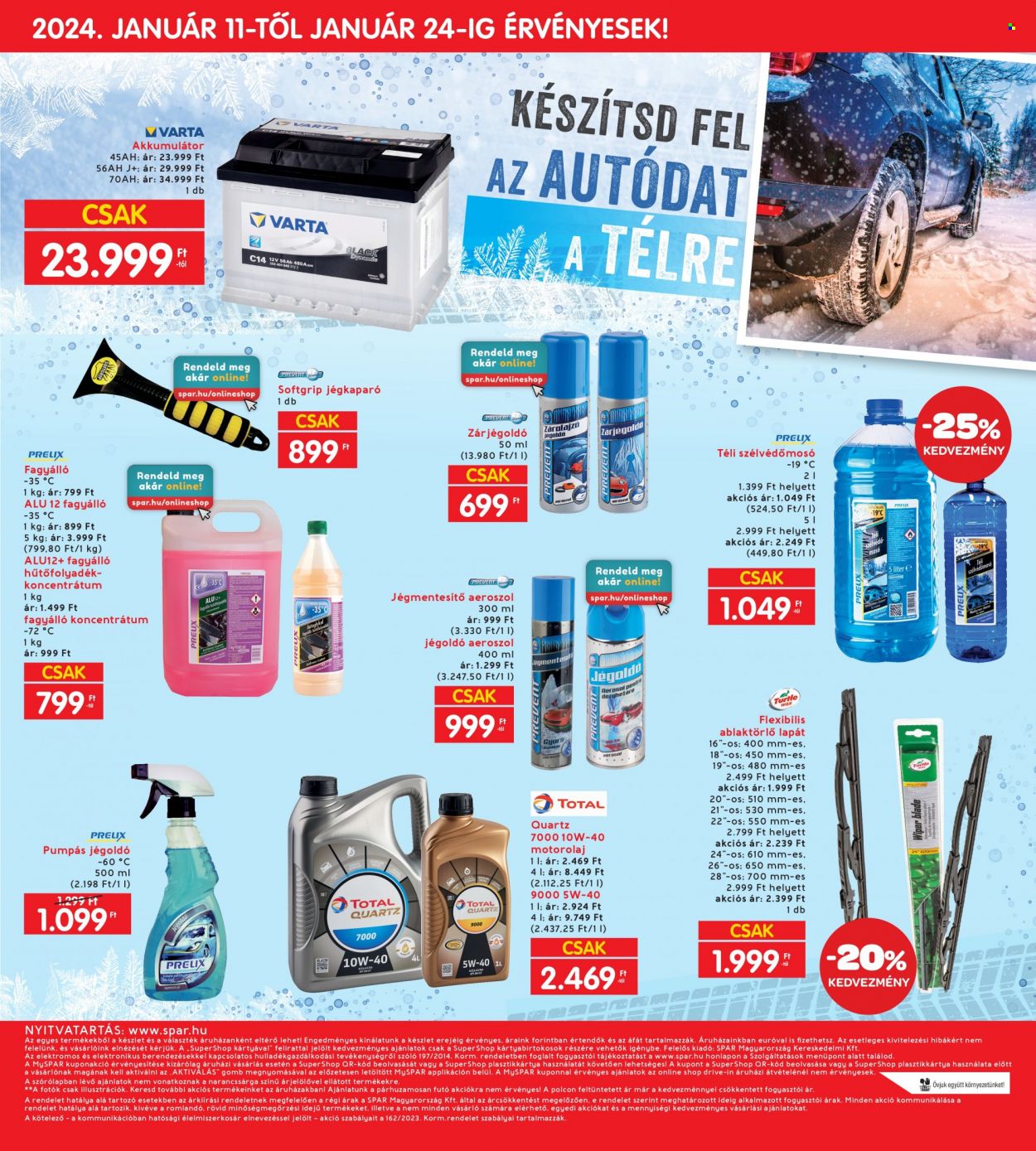 INTERSPAR akciós újságok - 2024.01.11 - 2024.01.17. Oldal 19