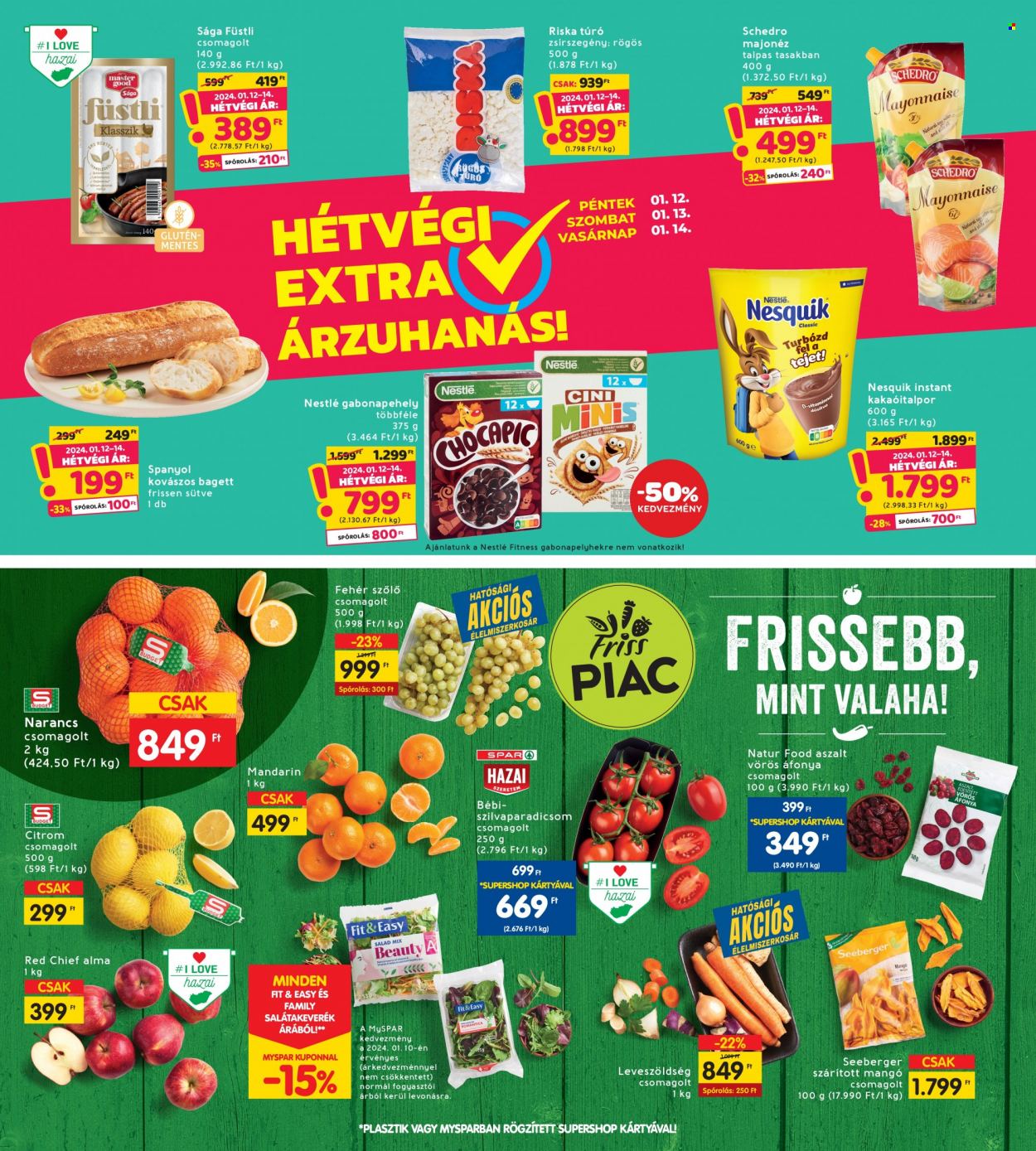 INTERSPAR akciós újságok - 2024.01.11 - 2024.01.17. Oldal 20