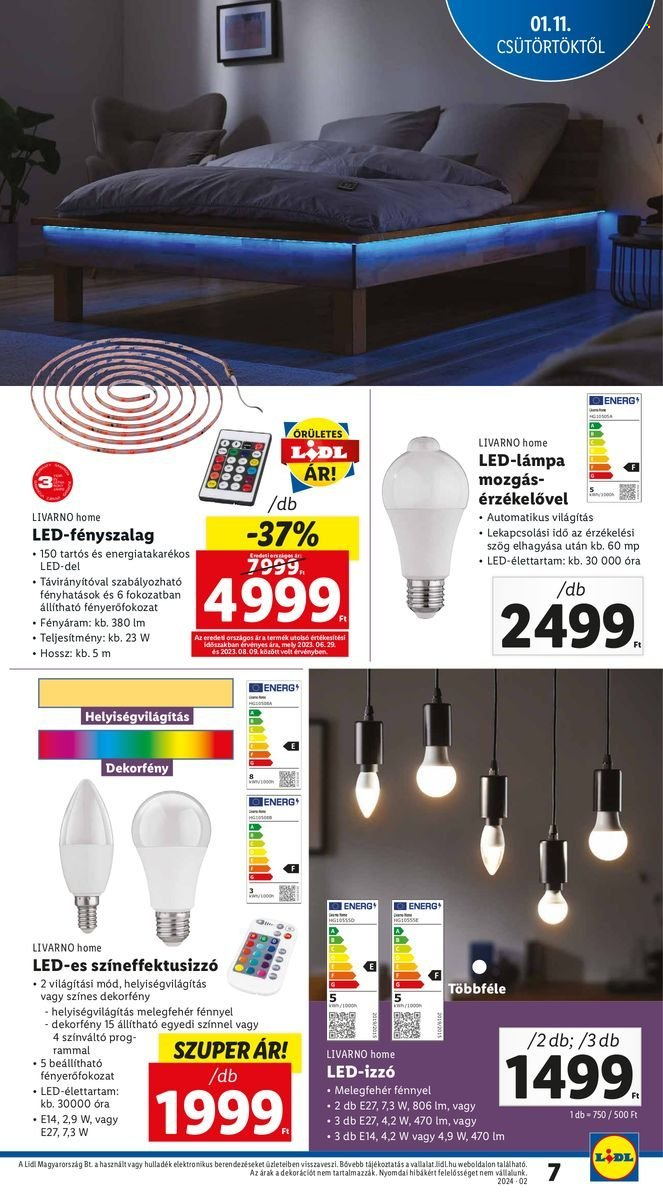 Lidl akciós újságok. Oldal 7