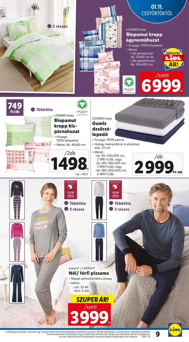 Lidl akciós újságok. Oldal 9