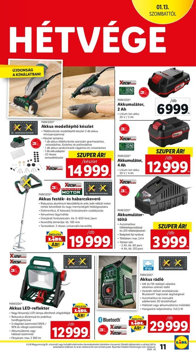 Lidl akciós újságok. Oldal 11