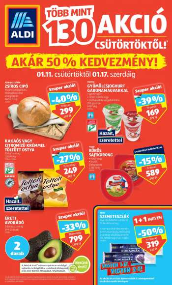 Újság Aldi - 2024.01.11 - 2024.01.17.