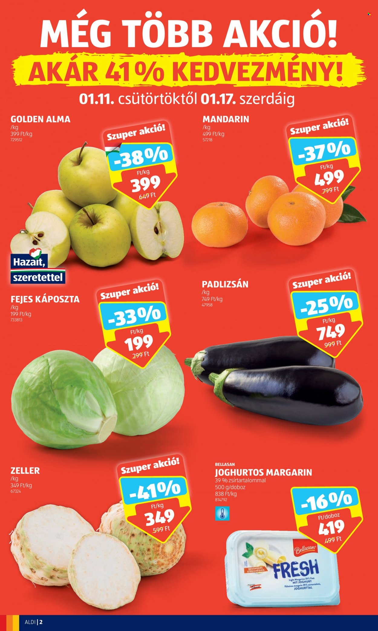 Aldi akciós újságok - 2024.01.11 - 2024.01.17. Oldal 2
