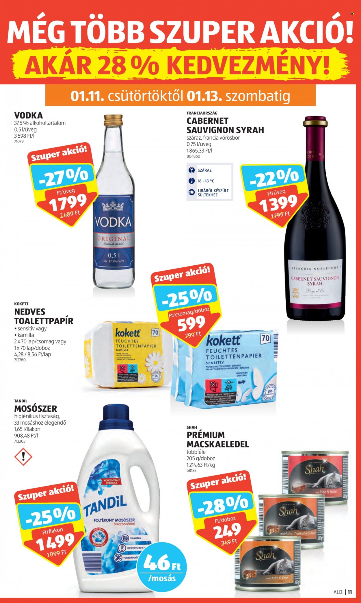 Aldi akciós újságok - 2024.01.11 - 2024.01.17. Oldal 13