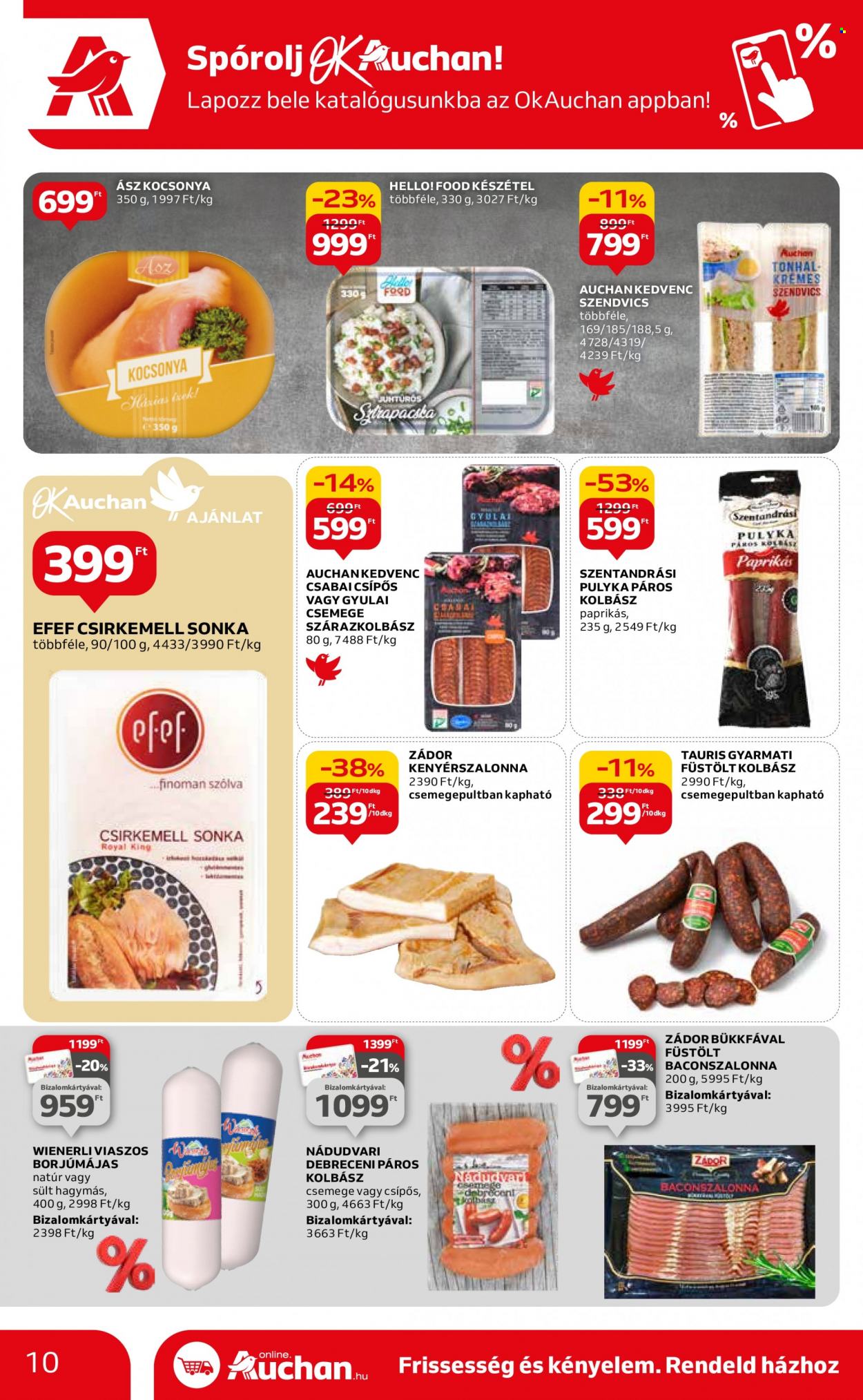 Auchan akciós újságok - 2024.01.11 - 2024.01.17. Oldal 10
