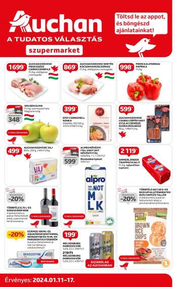 Újság Auchan - 2024.01.11 - 2024.01.17.