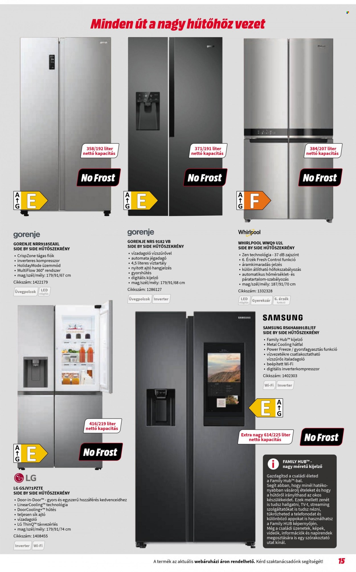 MediaMarkt akciós újságok - 2024.01.08 - 2024.01.31. Oldal 15