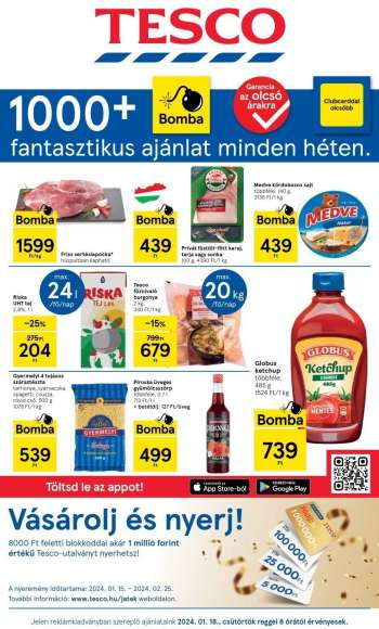 Újság TESCO - 2024.01.18 - 2024.01.24.