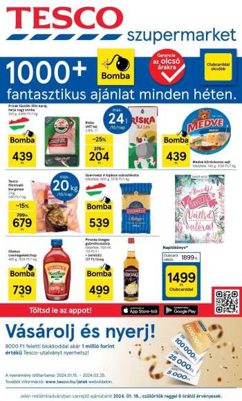 Újság TESCO - 2024.01.18 - 2024.01.24.