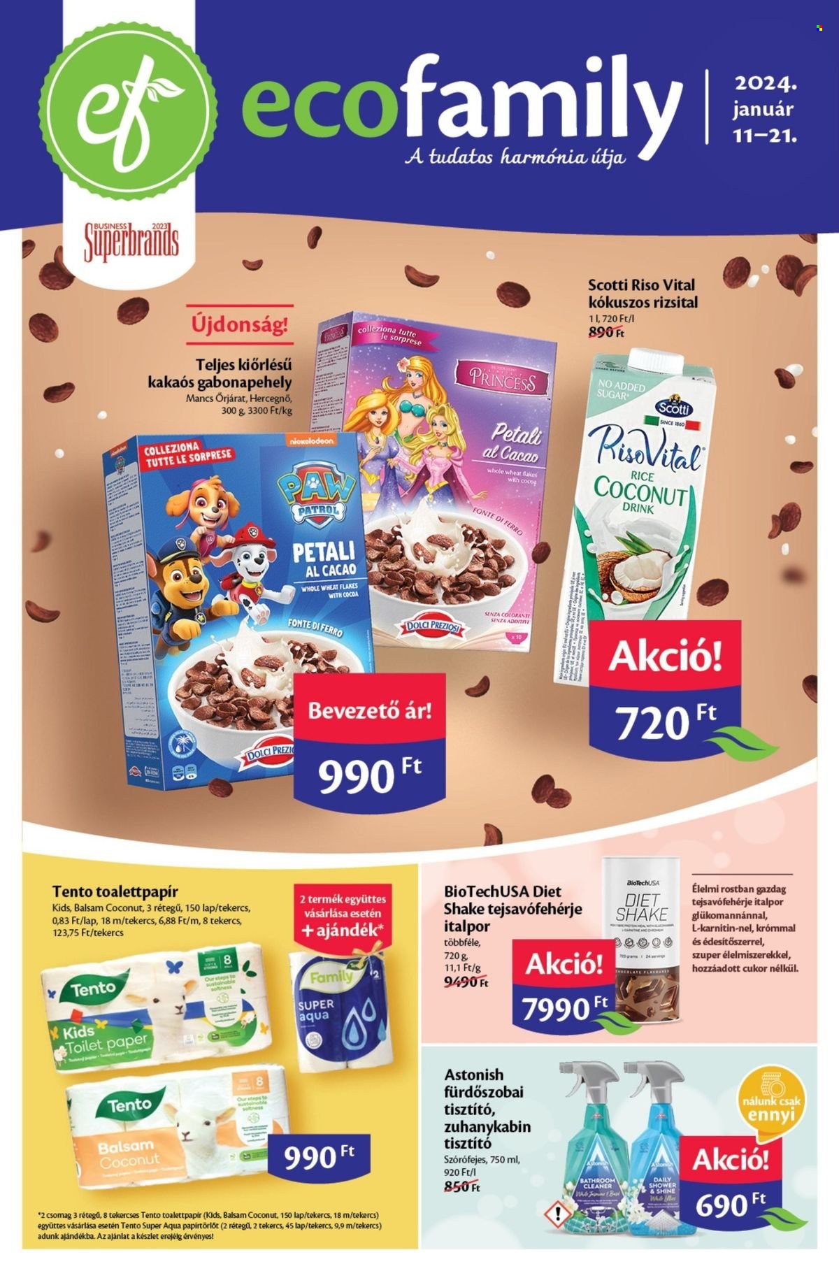 EcoFamily akciós újságok - 2024.01.11 - 2024.01.21. Oldal 1
