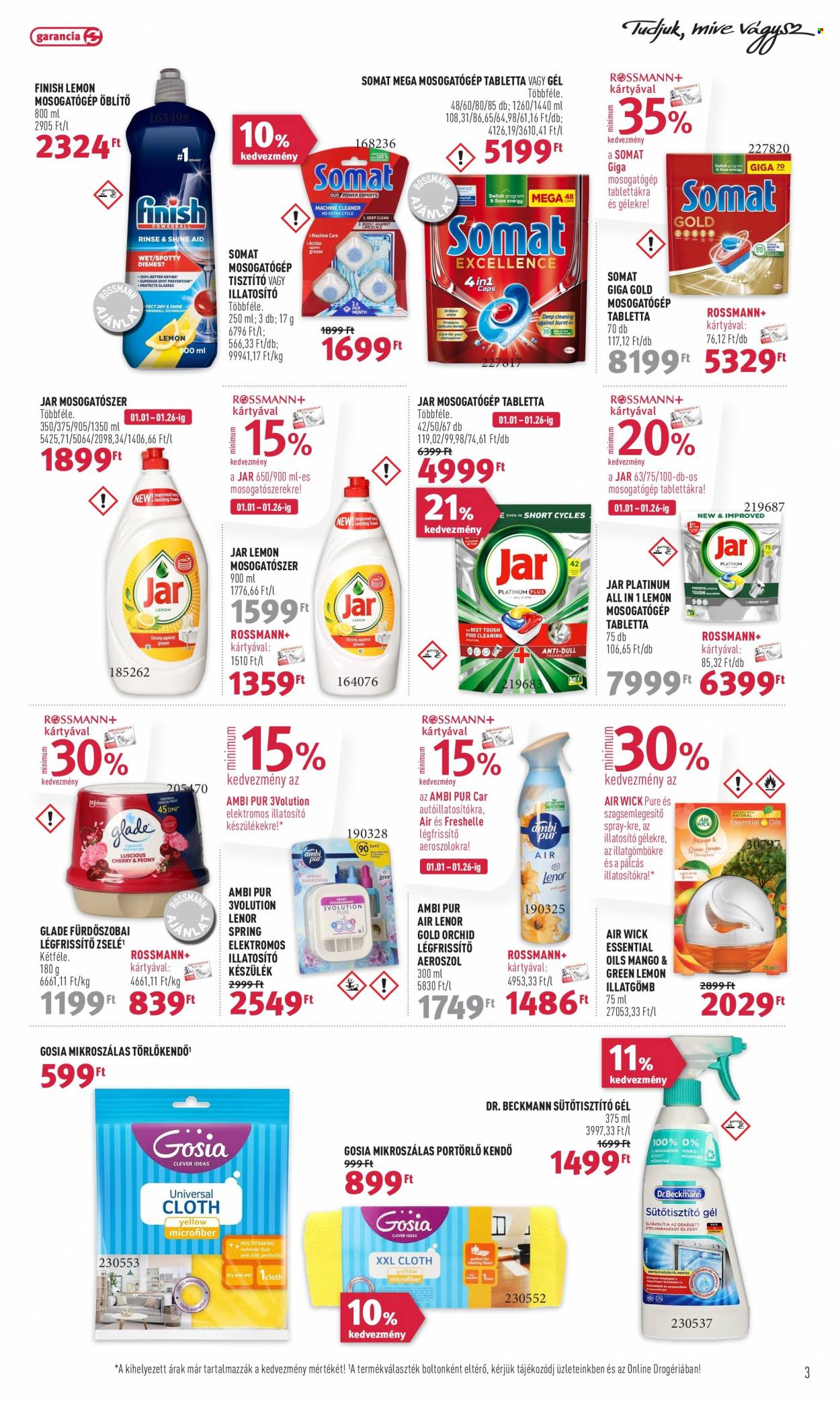Rossmann akciós újságok - 2024.01.15 - 2024.01.26. Oldal 3