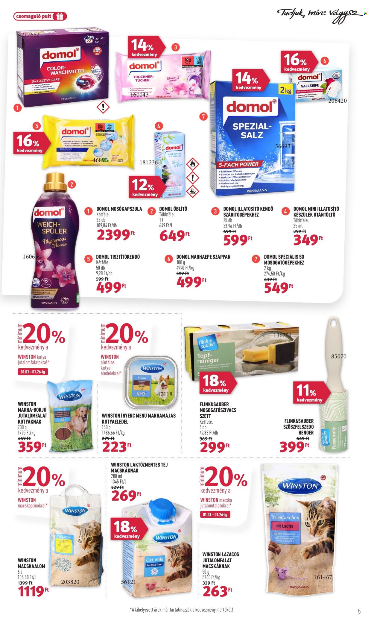 Rossmann akciós újságok - 2024.01.15 - 2024.01.26. Oldal 5