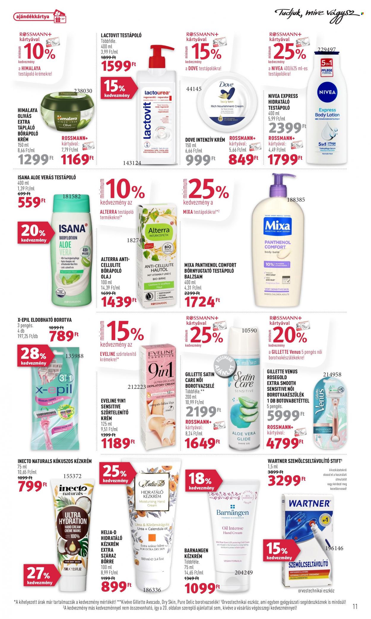 Rossmann akciós újságok - 2024.01.15 - 2024.01.26. Oldal 11